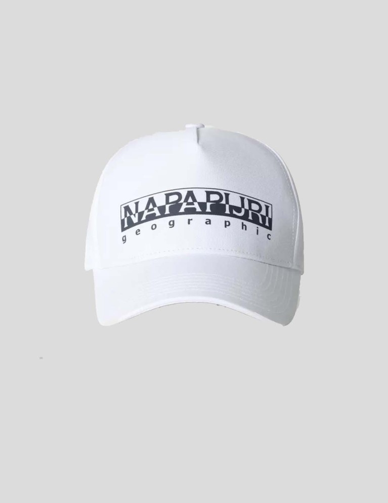 Cappello NAPAPIRI con cornice 2 bianco brillante
